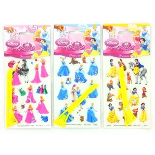 CALCOMAN&Iacute;AS PRINCESAS DISNEY (24 uds.)