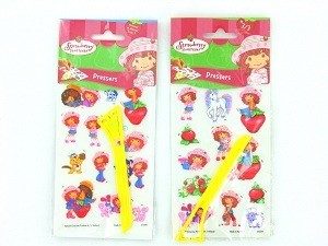 Calcoman&iacute;as de transferencia / Pegatinas Strawberry Shortcake (24 uds.)
