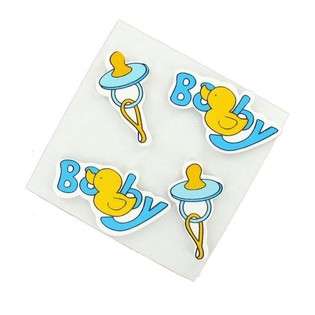 PEGATINAS DECORATIVAS - AZUL BEB&Eacute; (20 uds.)