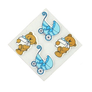 Pegatinas Decorativas - Azul Beb&eacute; (Pack de 20)