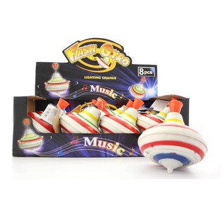 MEGA PEONZA MUSICAL CON LUZ Y SONIDO (8 uds.)