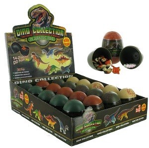 Huevo de Dinosaurio con Dino y Caramelos (20 uds.)