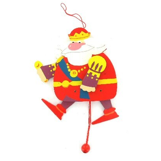 T&iacute;tere Jumping Jack de Madera - Rey (6 uds.)