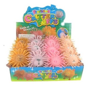 Pelotas Puffer de Purpurina con Luz (12 uds.)
