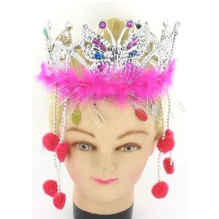 CORONA BLING BLING CON TIRAS (12 uds.)