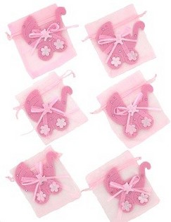 Bolsa de Regalo de Nacimiento - Rosa Beb&eacute; (12 uds.)