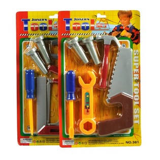 Herramientas de Juguete para Ni&ntilde;os en Tarjeta (6 uds.)
