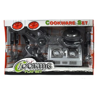 Set de cocina de juguete con accesorios (2 uds.)