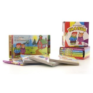 Caja de 5 libros infantiles - Las Aventuras de Tim y Tessa (6 uds.)