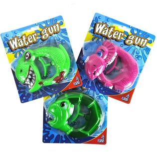 Pistola de agua Dinosaurio en cart&oacute;n (24 uds.)