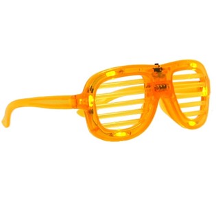 GAFAS SHUTTER SHADES CON ILUMINACI&Oacute;N - COLOR: AMARILLO (12 uds.)