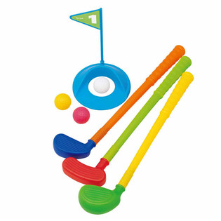 Set de golf de lujo de 9 piezas para ni&ntilde;os (5 uds.)