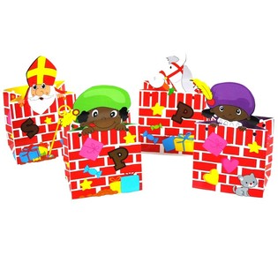 Set de 4 Recipientes para Dulces de San Nicol&aacute;s (12 sets)