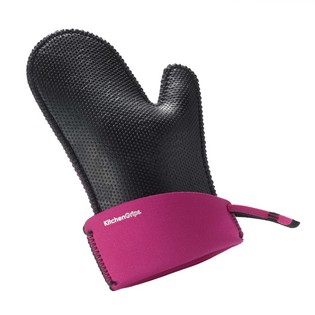 Manopla de Cocina Chef KitchenGrips Negra FLXaprene (1 ud.)