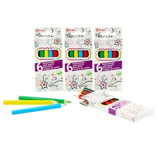 6 peque&ntilde;os l&aacute;pices de colores (48 uds)