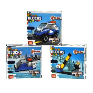 Bloques de Construcci&oacute;n Bricks - Serie de Polic&iacute;a (11 uds.)
