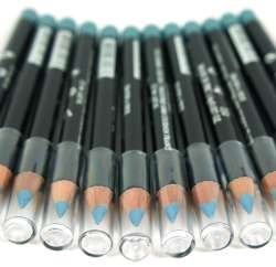 L&aacute;piz de Ojos y Labios Azul Met&aacute;lico (12 uds)