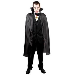 CAPA DE DR&Aacute;CULA PARA ADULTOS - NEGRO