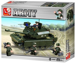 Tanque Sluban M38-B6500 Army Bloques de Construcci&oacute;n (1 ud.)