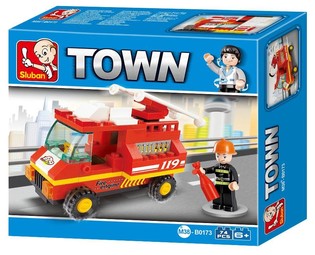 Cami&oacute;n de Bomberos Sluban M38-B0173 (1 ud.)