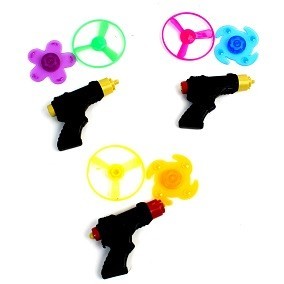 PISTOLA DE PLATILLO VOLANTE + PEONZA (48 uds.)