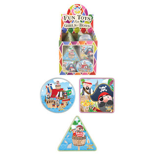 JUEGOS DE PACIENCIA &ndash; MODELO: PIRATAS EN EXPOSITOR (96 uds.)