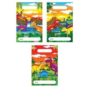 BOLSAS PARA CHUCHES DE DINOSAURIO &ndash; 23x15 cm (144 ud.)