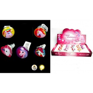 ANILLOS LED DE UNICORNIO LUMINOSOS PARA NI&Ntilde;OS EN EXPOSITOR (50 ud.)