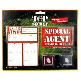 TOP SECRET – AGENTE ESPECIAL, KIT DE HUELLAS (12 uds.)