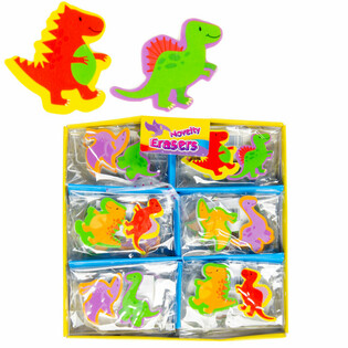 Set de 2 Gomas DINO en Expositor (36 uds.)
