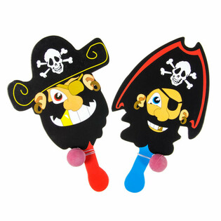 Juego de Pala y Pelota Pirata (24 uds.)