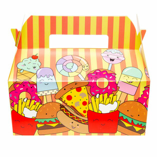 Cajas de Menú Fastfood - 22,5 x 12 x 9,5 cm (24 unidades)
