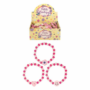Expositor de Pulseras de Madera Smiley para Niñas (120 uds.)