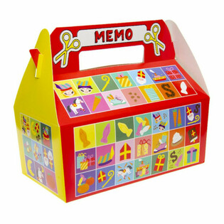 Cajas de Men&uacute; Memory de San Nicol&aacute;s (24 unidades)