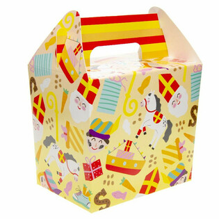 Caja de Menú SINTERKLAAS / Caja de Regalo 14x10x17 cm (12 uds.)