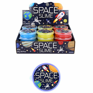 SLIME ESPACIO / GALAXIA EN EXPOSITOR (24 uds.)