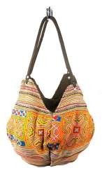Bolso Pouche B-FAIR Marr&oacute;n/Arco&iacute;ris (1 ud)