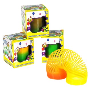MUELLE ESPIRAL ARCOÍRIS EN CAJA Ø 5 CM (24 uds)