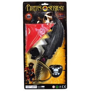 Set de Pirata en Bl&iacute;ster - Modelo 1 (6 ud.)