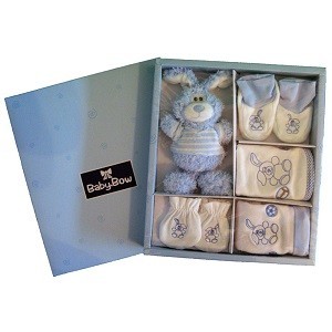 Set de Regalo de Nacimiento de 5 Piezas BABY BOW - Niños